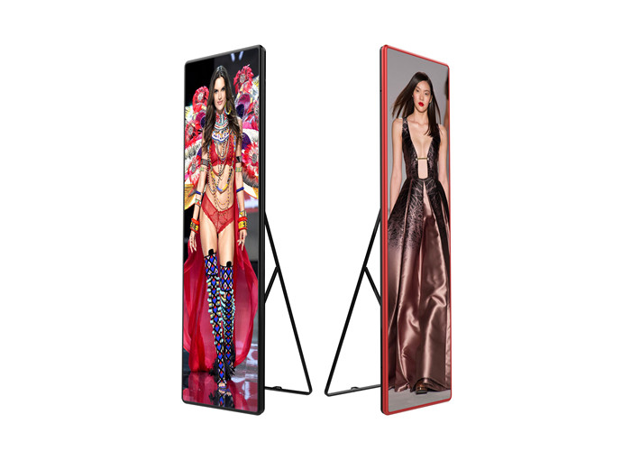640X1920mm Smart LED Poster Display P2.5 Digital Signage LED Screen WiFi USB LAN Control