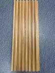 Wooden Plastic WPC Fluted Panel UV Resistance Moisture Resistance