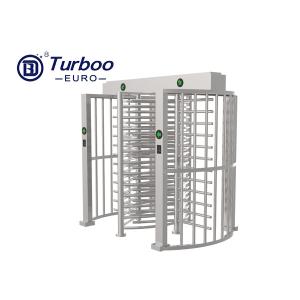 Quality CE Approved Full Height Turnstile Revolving Door 30 Persons / Min Transit Speed wholesale