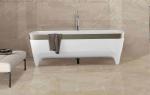 Gray Indoor Marble Look Porcelain Tile 400x800 mm Size 10mm Thickness