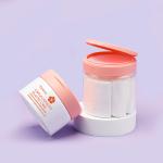 Big Size Plastic Jar Container With Flip Cover Sample Available Wholesale Price