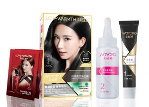 Quality OEM Private Label Fast Dyeing 50ml Hair Color Cream Kit wholesale
