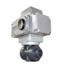 Quality 2 Inch Dual Union UPVC Electric Ball Valve For Farm Irrigation wholesale