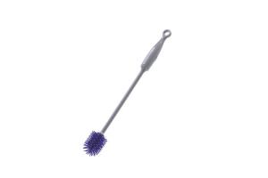China Long Handled Silicone Bottle Cleaning Brush Water Bottle Cleaner For Baby Bottles on sale