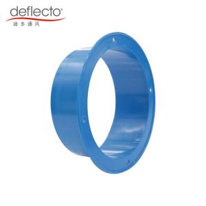 Quality Blue Plastic ABS Duct Connector Flange 6'' High Durability Bulk Packaging wholesale