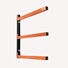 Lumber Storage Metal Rack Wood Rack Organizer Five Layers Detachable