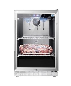 Quality SS201 54L Wine Cooler Refrigerator Anticorrosive With Blue Light wholesale
