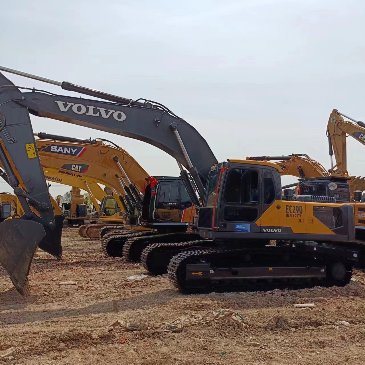 Original Used Sweden Volvo EC290 Excavator Construction Used Large Excavators