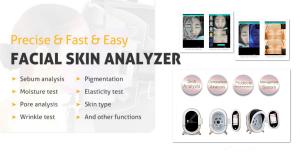 Quality White Smart Facial Skin Analyzer High Resolution Camera 10.6Kg GW wholesale