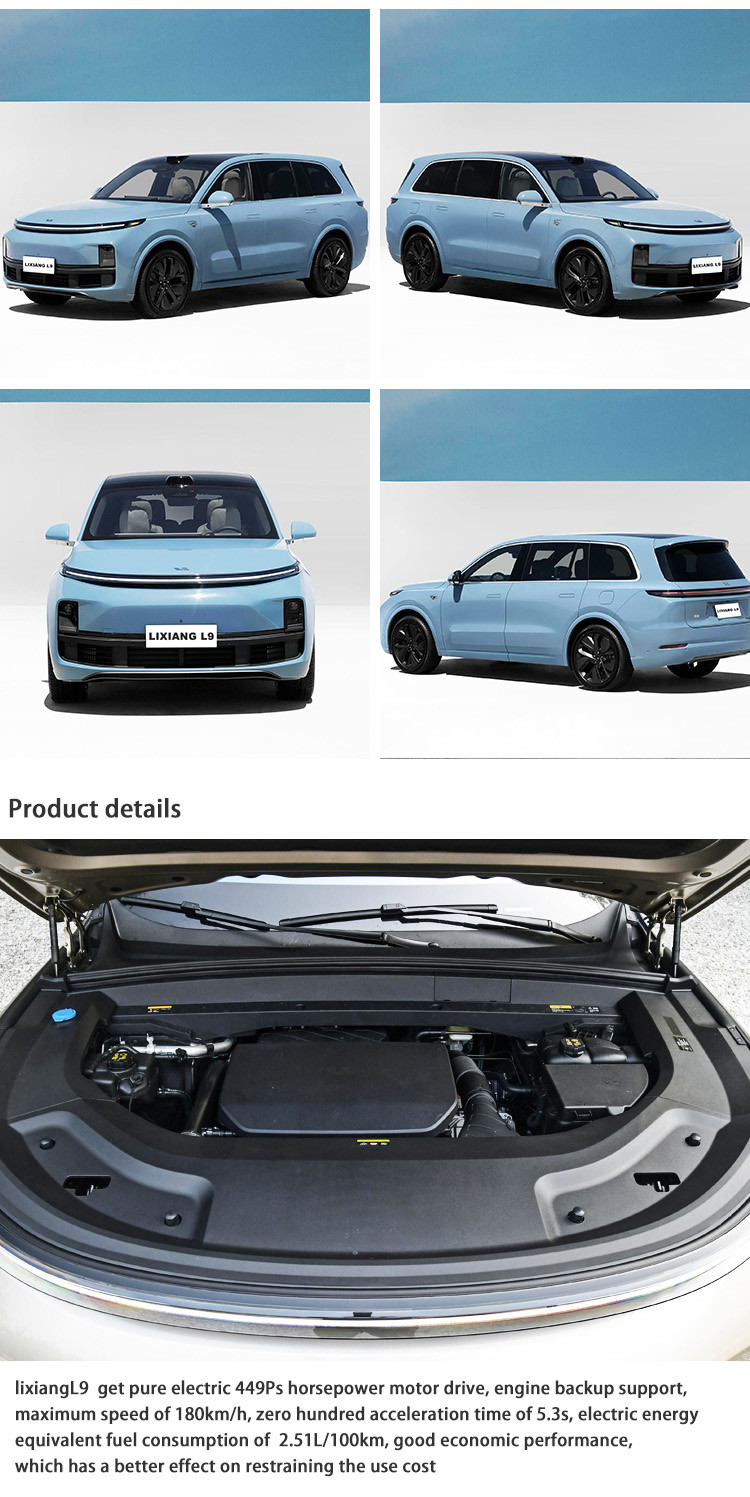 2024 Hybrid Lixiang L9 Pro Electric SUV Car New Energy Vehicles