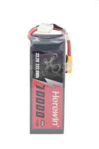 Quality 6S1P Lipo Battery 10000mAh 120C Soft Battery Pack For Rc Lipo Battery Herewin wholesale