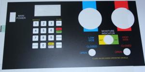 Quality Custom PC Silicone Rubber Membrane Switch Keypad Touch Panel Sticker wholesale