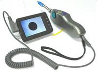 Quality Portable Fiber Optic Inspection Microscope One Way Fast Focus Adjustabl Brightness wholesale