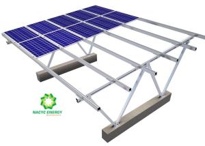 Quality AL6005-T5 Waterproof Residential Carport Solar Systems wholesale