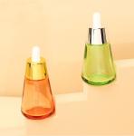 Industrial Cosmetic Elegant 30ml 50ml 1oz 2oz Green Empty Oil Serum Dropper