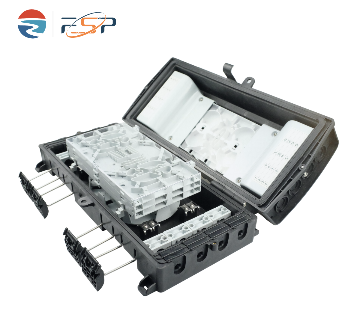 Network Cajas Pre-Connectorized 16 Cores Outdoor FTTH Fiber Optic Splitters