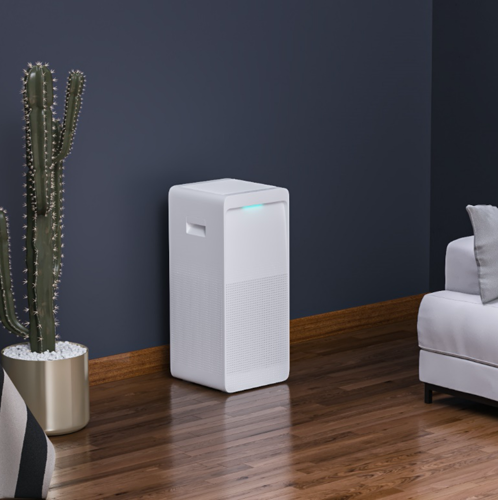 2020 high quality EPI602 compact design high-end true HEPA portable UV HEPA filter home air purifier CADR 600m3/h 350C
