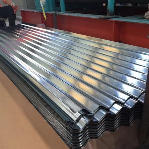 Quality Glazed Zinc Corrugated Steel Roofing Sheet For Residential Buildings wholesale