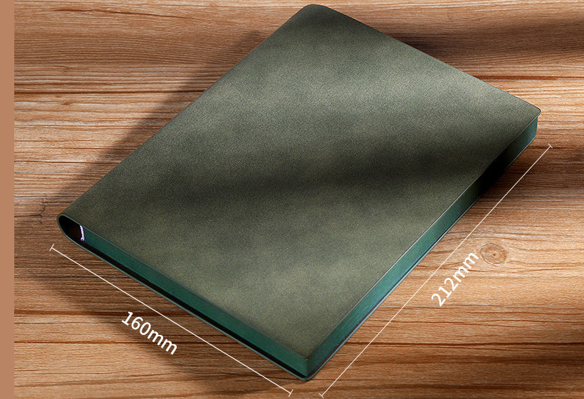 Business Gift Box A5 Thickened Soft Leather Notebook with Customized Logo Notepad
