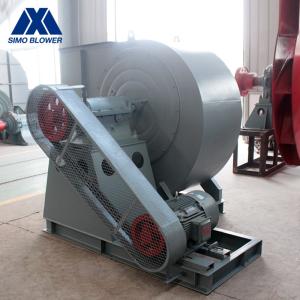 Quality 10KV Single Suction Smoke Exhaust Centrifugal Flow Fan V Belt Driven wholesale