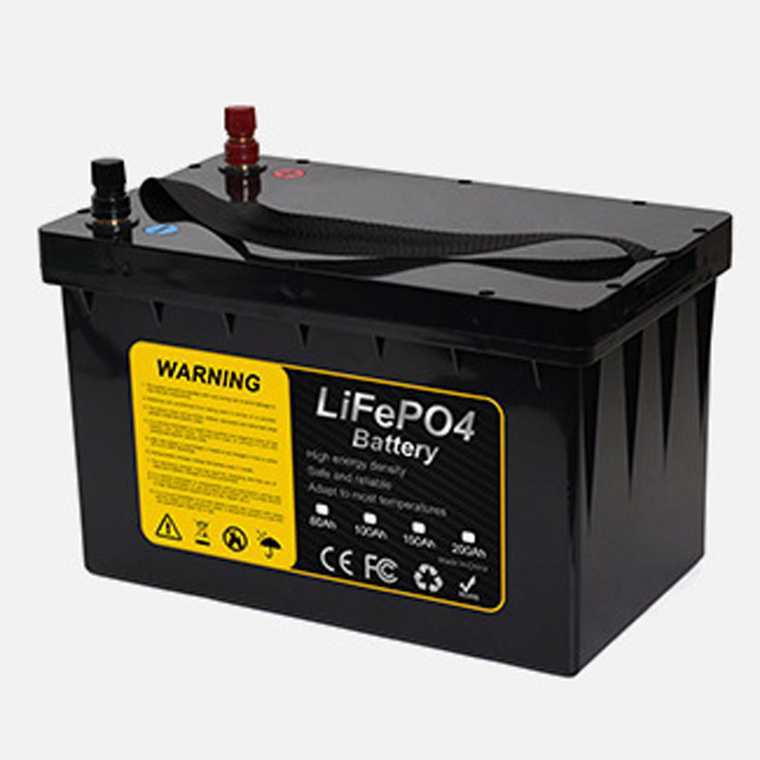12V LiFePO4 Lithium Battery Bluetooth4.0 Communication Size 26500 For Boats