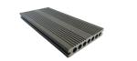 Brushing 140mm 25mm HDPE WPC Hollow Decking