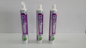 Quality 160g Multiple Color Printed Plastic Aluminum Foil Lamination Toothpaste Packaging Screw Flip On Cap wholesale
