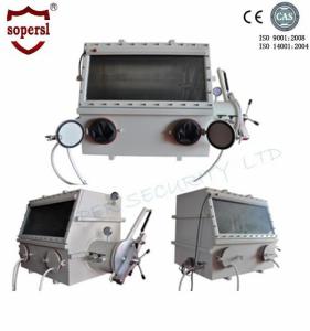 Quality Stainless Steel Laboratory Glove Box / Anaerobic Glove Box Medical Equipment wholesale