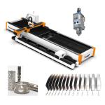 CNC Metal Tube Laser Cutting Machine 1500mm*3000mm Cutting Area