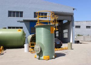 Quality Green Petrochemical Storage Tanks 13000 Gallon FRP Pharmaceutical Mixing Tank wholesale