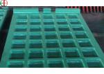 HRC50 Mn18Cr2 Fixed Stationary Swing Stone Jaw Crusher Plate