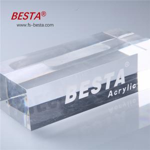 Quality 50mm 150mm Extra Thick PMMA Transparent Acrylic Sheets Wear Resistance wholesale