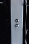 Grey Glass Wet Room Shower Enclosure 39''x39''x85''