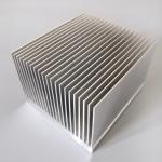 T3 - T8 Aluminum Radiator Profile Aluminum Extrusion Heat Sink For Heat