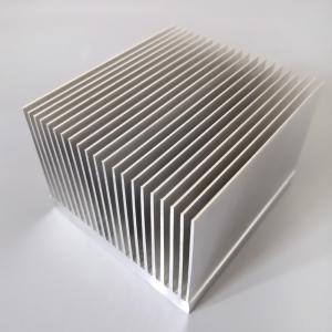 Quality T3 - T8 Aluminum Radiator Profile Aluminum Extrusion Heat Sink For Heat Exchanging wholesale