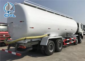 Quality Heavy Duty 12 Wheel Bulk Powder Construction Water Trucks 35.0 Cubic Meters Bulk Cement Truck wholesale