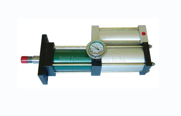 63mm Output Power 3T Double Acting Air Hydraulic Booster Cylinder 30MPa Oil