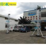 15-18 Degree Hardness Silver Aluminum DJ Truss System for Event Production