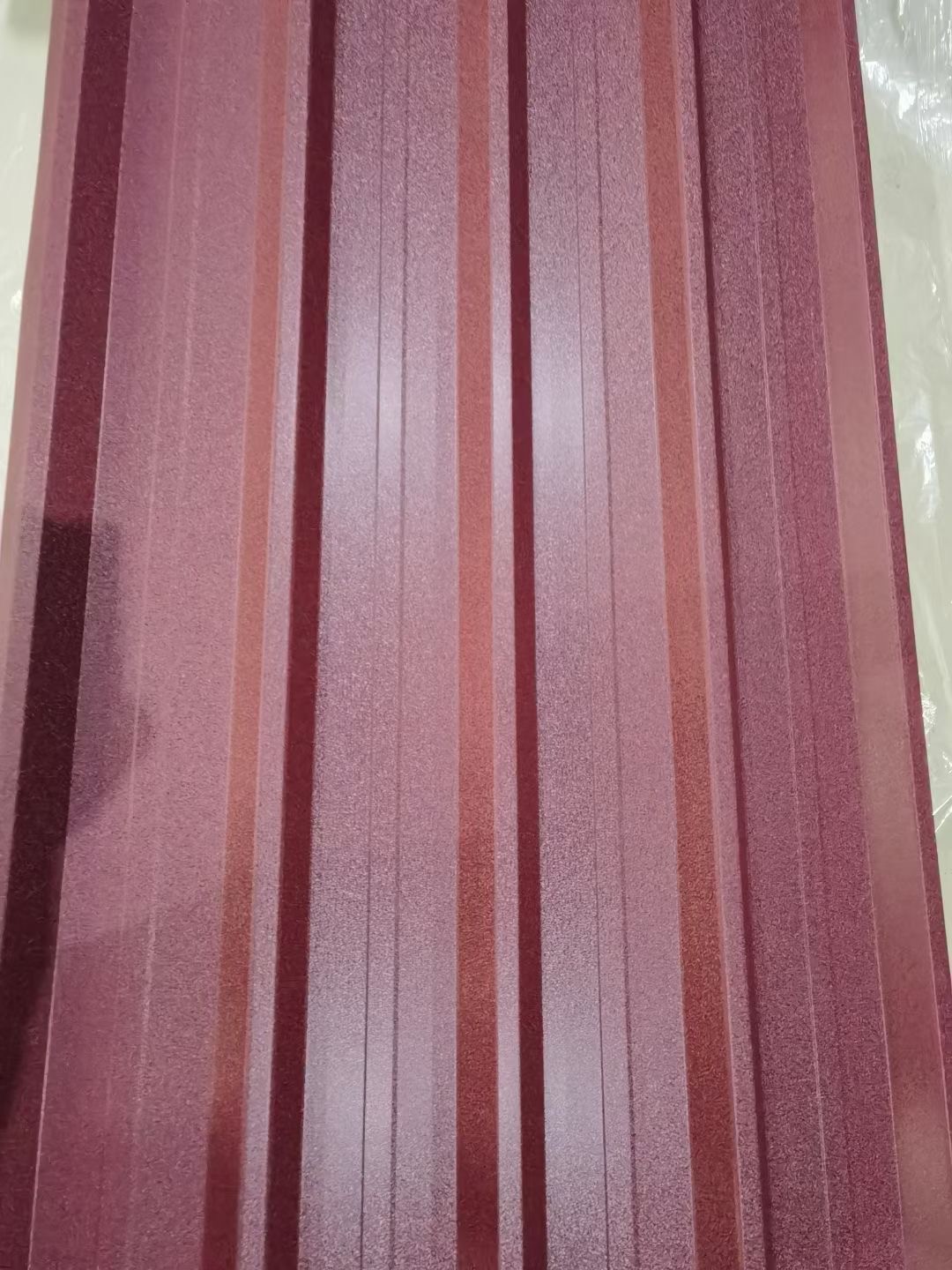 Matt Surface Metal Roof Sheet 1050mm Corrugated Prepainted Roofing Sheet