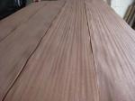 Sliced African Sapele Wood Veneer Sheet Crown/Quarter Cut