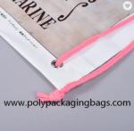 Outdoor Sports PE CPE Double Layer Rope Backpack Bag Plastic Drawstring Bags