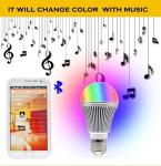 RGB 5W A19 Bluetooth LED Bulb