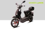 32KM/H Electric Moped Pedal Assist Electric Scooter 500W 16" X 3.0 Disc Brake
