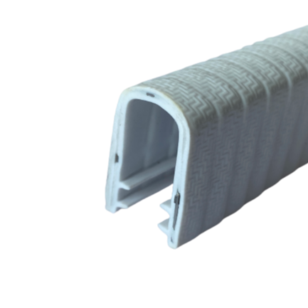 Customizable U-shaped Door Protection PVC Rubber Sealing Strip with Water Resistance