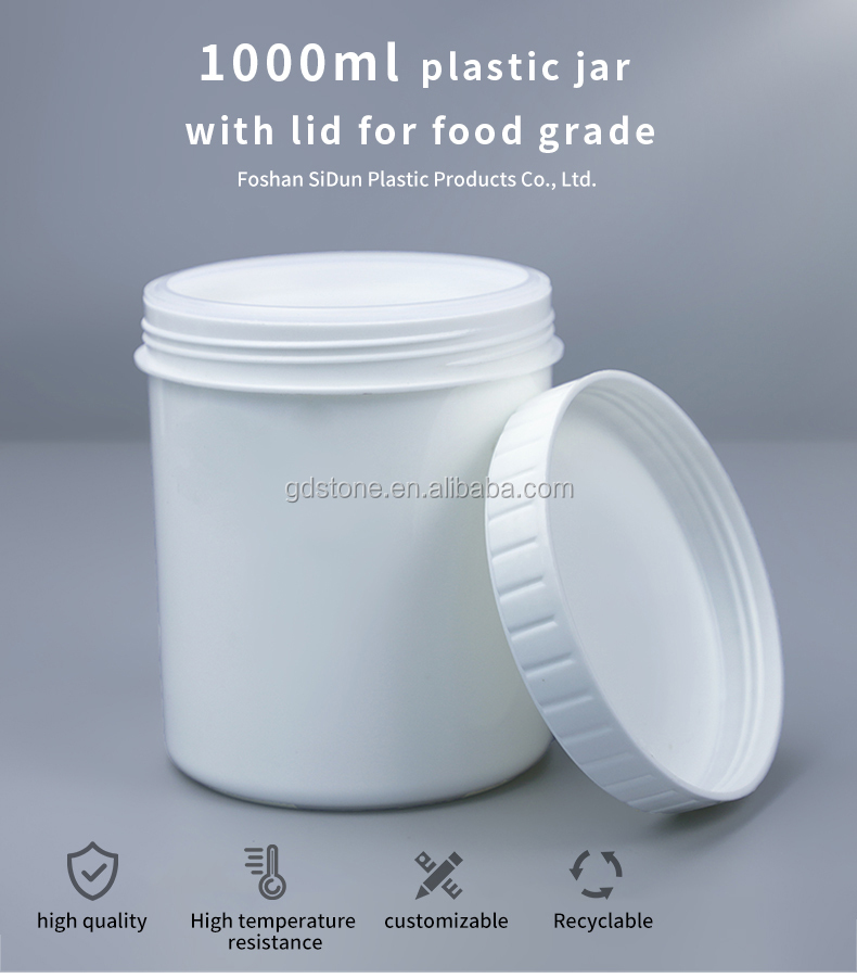 112*140mm 1L Plastic Jerry Can