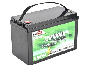 Quality 12.8V 100AH 1280Wh Li Ion Storage Battery Deep Cycle LiFePO4 Pack wholesale