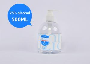 Quality Self Protective Sterlization Liquid Hand Sanitizer Gel With Pump / Antiseptic Hand Gel wholesale