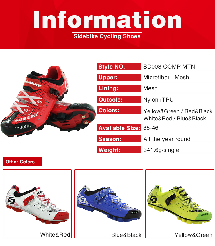 Custom Waterproof Cycling Footwear , Waterproof Flat MTB Shoes Red Color