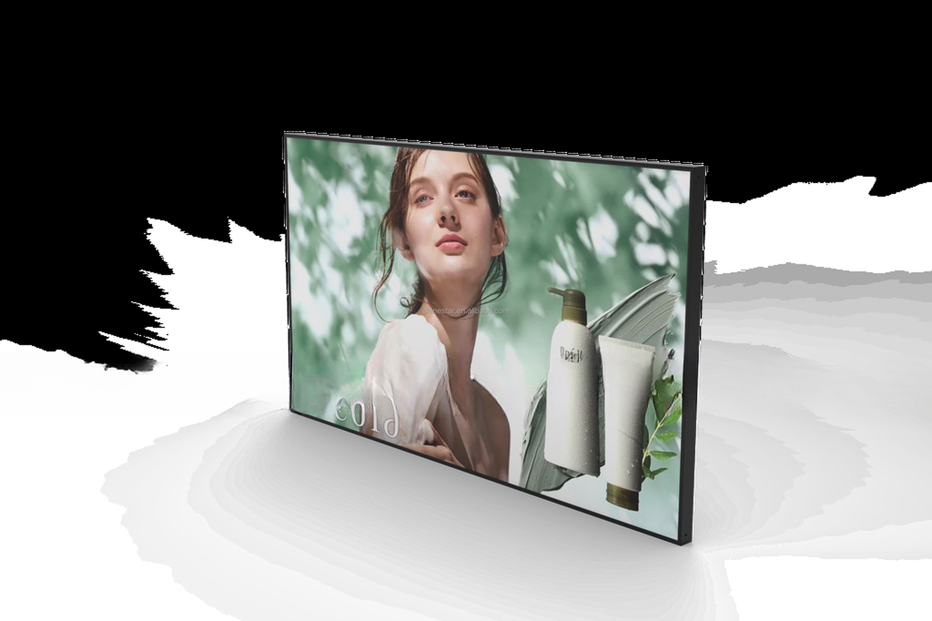 Super slim 27" 32" 43" 49" 55" inch high bright LCD LED TFT WIFI network Android video display monitor for advertising signage
