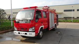 Quality ISUZU Emergency Rescue Dry Powder Fire Truck With Foam Combination wholesale